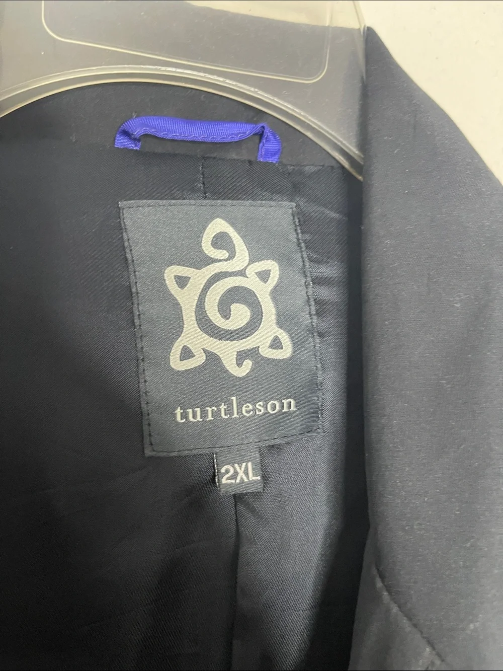 Turtleson Black Zip & Button Closure Golf Utility Pockets Jacket Men's Size 2XL